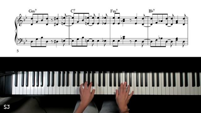 [the Realbook 1] How to play Montuno on Jazz Standard? - Salsa Piano Pattern - Bluesette смотреть онлайн