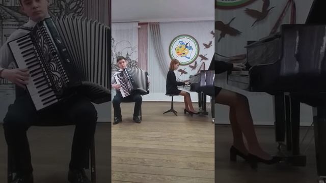 Гайлит Евангелина, 13 лет и Бобрик Владислав, 14 лет. "Л.Левина "Мороз художник" смотреть онлайн