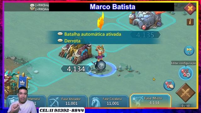 DESBLOQUEI INFA T5 FREE EM LORDS MOBILE смотреть онлайн