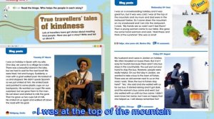 ACADEMY STARS 4  READING TIME 2 True travellers tales of kindness