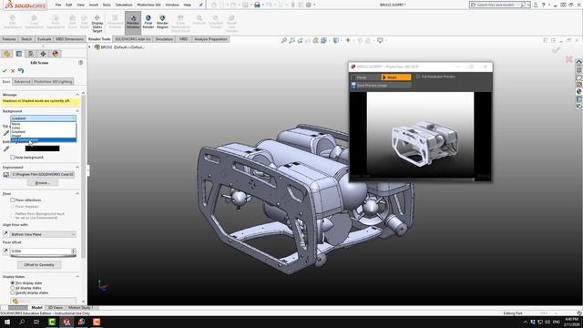 Solidworks Rendering for Beginners Photoview 360 tutorial смотреть онлайн