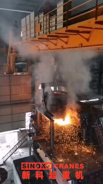 50/20t Ladle Crane at our customer site in Bangladesh смотреть онлайн