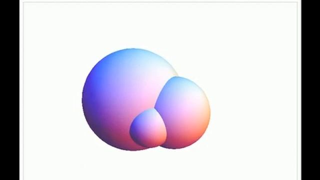 Three Coalescing Soap Bubbles смотреть онлайн