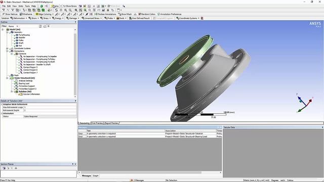 Pump assembly Simulation on Ansys-part4 смотреть онлайн