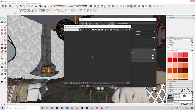 Créer une Vidéo avec V ray sur Sketchup смотреть онлайн