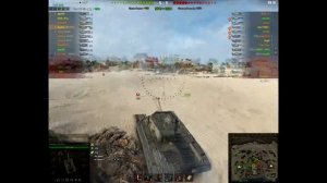 Т32 Как играть от башни. Воин, мастер.