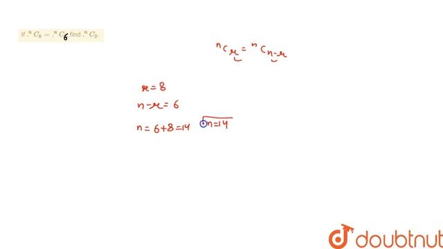 If `.^(n)C_(8) = .^(n)C_(2)`, find `.^(n)C_(2)`. смотреть онлайн