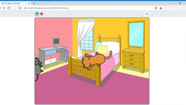 Tom Vs Jerry on Scratch смотреть онлайн