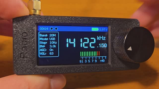 Приёмник ESP32 Si4732 с новой прошивкой смотреть онлайн