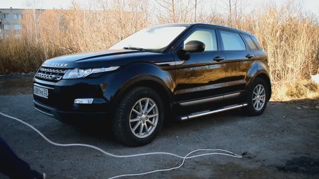 Пропитка Ленд Ровер Эвок сухим туманом смотреть онлайн