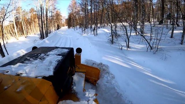 ТРАКТОР КИРОВЕЦ. К 700 А. ЗИМА ВЕРНУЛАСЬ!!! смотреть онлайн