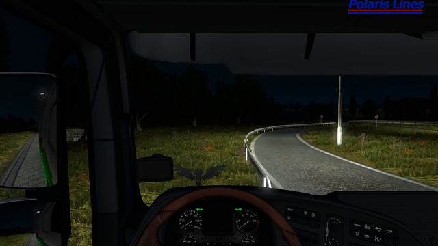 Конвой в Euro Truck Simulator 2 от Polaris Lines 02.10.2018 смотреть онлайн
