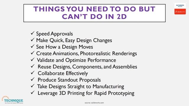 2D to 3D Design with SOLIDWORKS Software смотреть онлайн