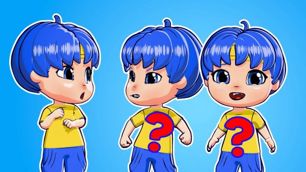 Кто из вас настоящий? (С аниме героями) | D Billions Детские Песни