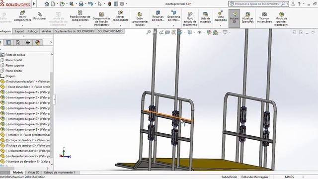 SOLIDWORKS Premium 2018 x64 Edition montagem prévia 1.0 смотреть онлайн