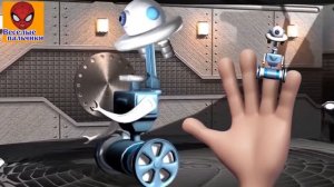 Семья пальчиков 3D | РОБОТЫ| Funny Robots Finger Family 3D in Russian