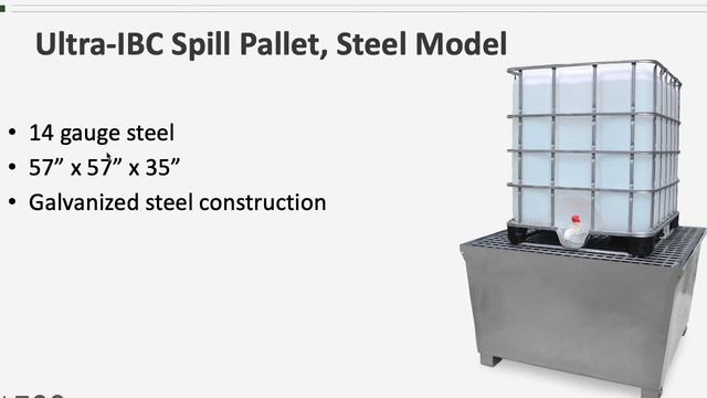 UltraTech Product Training - Ultra-IBC Spill Pallet, Steel Model смотреть онлайн