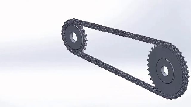 Mô phỏng xích trên Solidworks 2016 смотреть онлайн