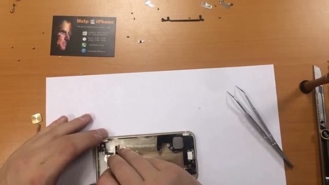 iPhone 5 превращаем в iPhone 6 ремонт iPhone ( айфона ) смотреть онлайн