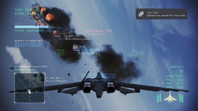 Ace Combat Infinity: ADLER MGP vs. SOLG III смотреть онлайн