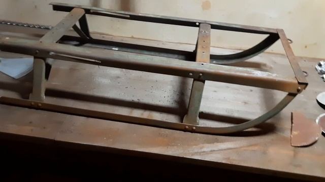 Восстановление старых санок СССР смотреть онлайн