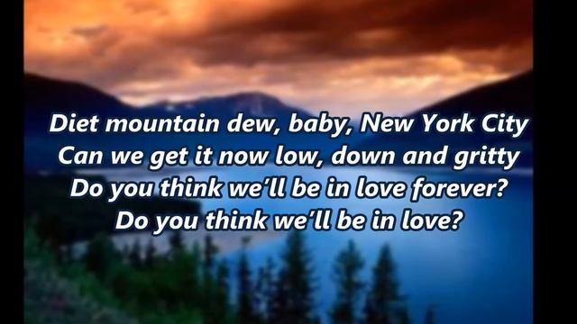 Lana Del Ray- Karaoke Diet mountain Dew смотреть онлайн