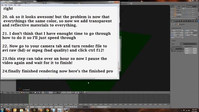 blender fluid tutorial part 2 смотреть онлайн