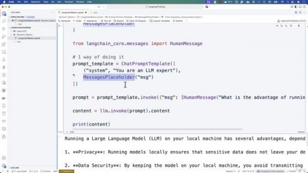 6 -Working with MessagePromptTemplate