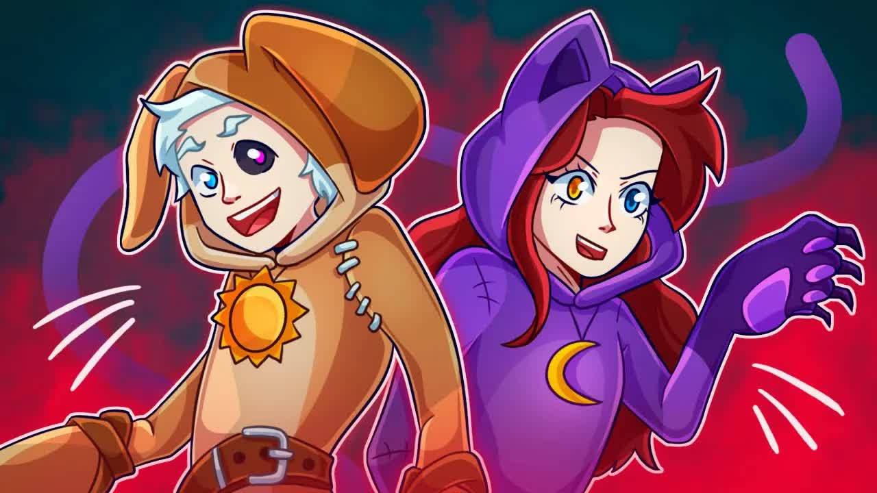 ❤️ Майнкрафт но СЕМЬЯ УЛЫБАЮЩИХСЯ ЗВЕРЯТ