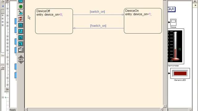 Stateflow Tutorials, Part 1 States and Transitions смотреть онлайн