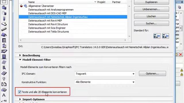 ArchiCAD 14 - 4. IFC und 2D-Elemente смотреть онлайн