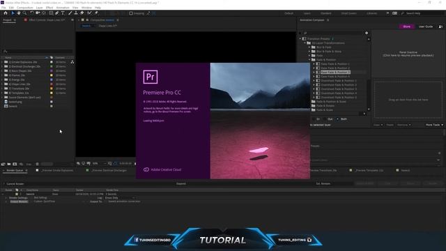 How to Export with a Transparent Background in After Effects CC смотреть онлайн