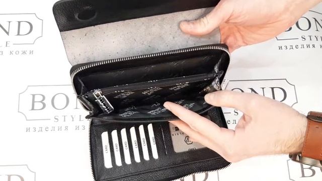 Стильный | Кожаный | Клатч Philipp Plein 15010 (Dear Istanbul) черный смотреть онлайн