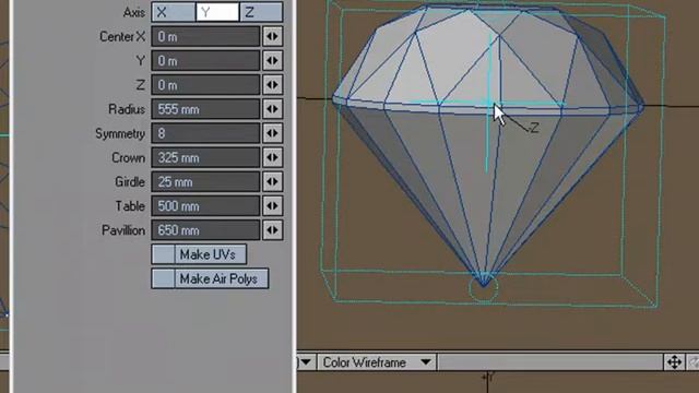 Gemstone Tutorial in NewTek's LightWave 3D смотреть онлайн