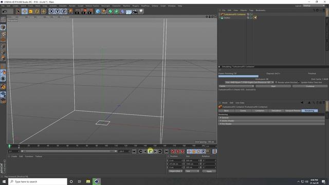 C4D Fire Animation - Turbulence FD & Octane Render 💥 смотреть онлайн