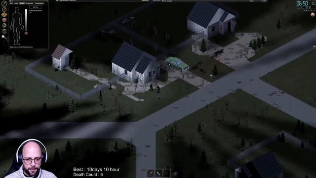 Entering Rosewood!!! One painful year, Project Zomboid, ep5 смотреть онлайн
