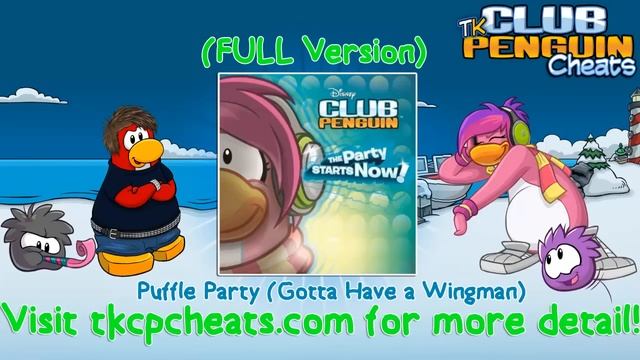 Club Penguin Puffle Party (Gotta Have a Wingman) FULL Version [HD] смотреть онлайн