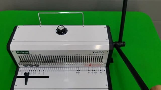 Переплетчик на металлическую пружину Bulros T970 смотреть онлайн