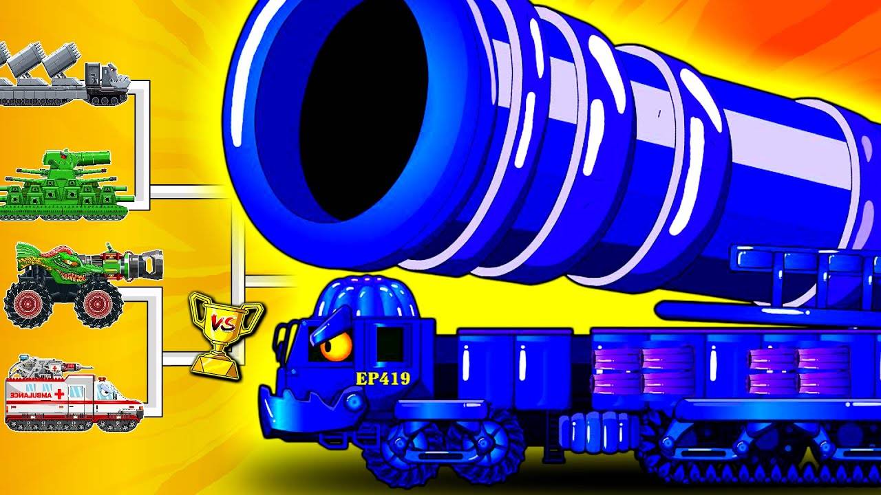 Мультики про танки для детей. ТРАНСФОРМЕРЫ. Смотреть мультики про танки для малышей онлайн