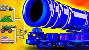 Мультики про танки для детей. ТРАНСФОРМЕРЫ. Смотреть мультики про танки для малышей онлайн