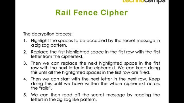Cryptography #5 - Rail Fence Cipher смотреть онлайн