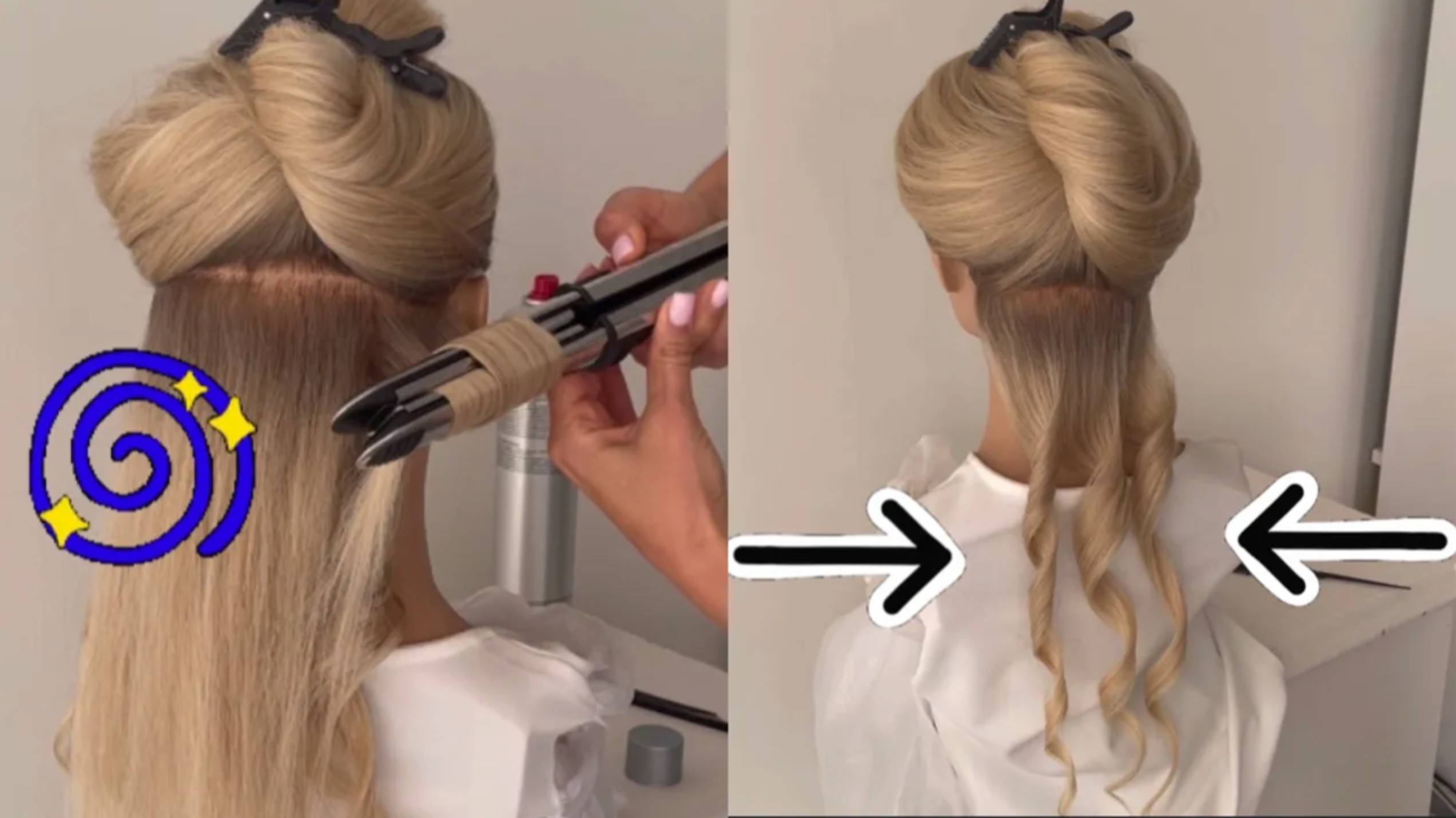 Локоны Утюжком От Пляжных до Голливудских! смотреть онлайн