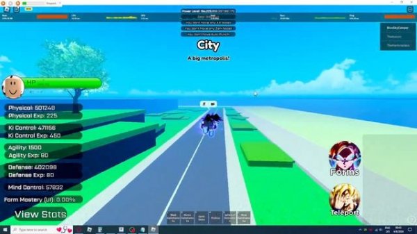 roblox Dragon Ball Legendary Forces updated map locations