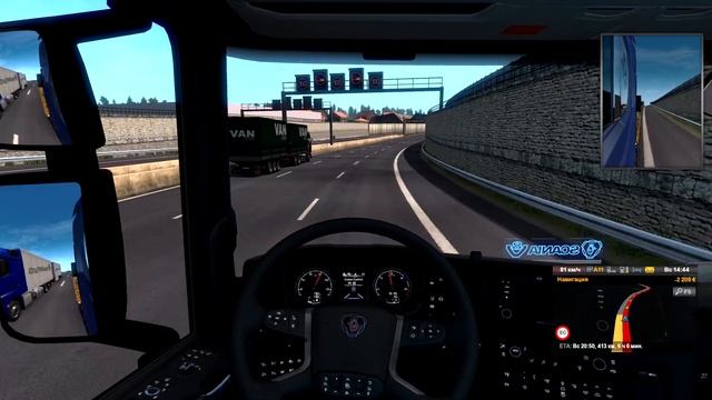 Euro Truck Simulator 2. Дневник Дальнобойщика 12: Вертолет в Прагу [Прохождение] смотреть онлайн
