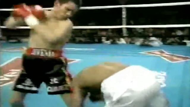 WOW!! WHAT A KNOCKOUT - Julio Cesar Chavez vs John Duplessis, Full HD Highlights смотреть онлайн