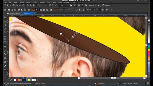 How to create face slice effect in CorelDraw | CorelDraw Tips & Tricks | Doctor Design смотреть онлайн
