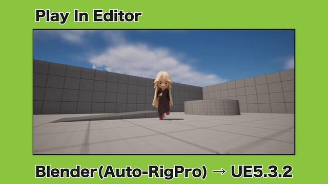 Blender(Auto-Rig Pro)→UE5で動かしてみた02 -リターゲット- смотреть онлайн