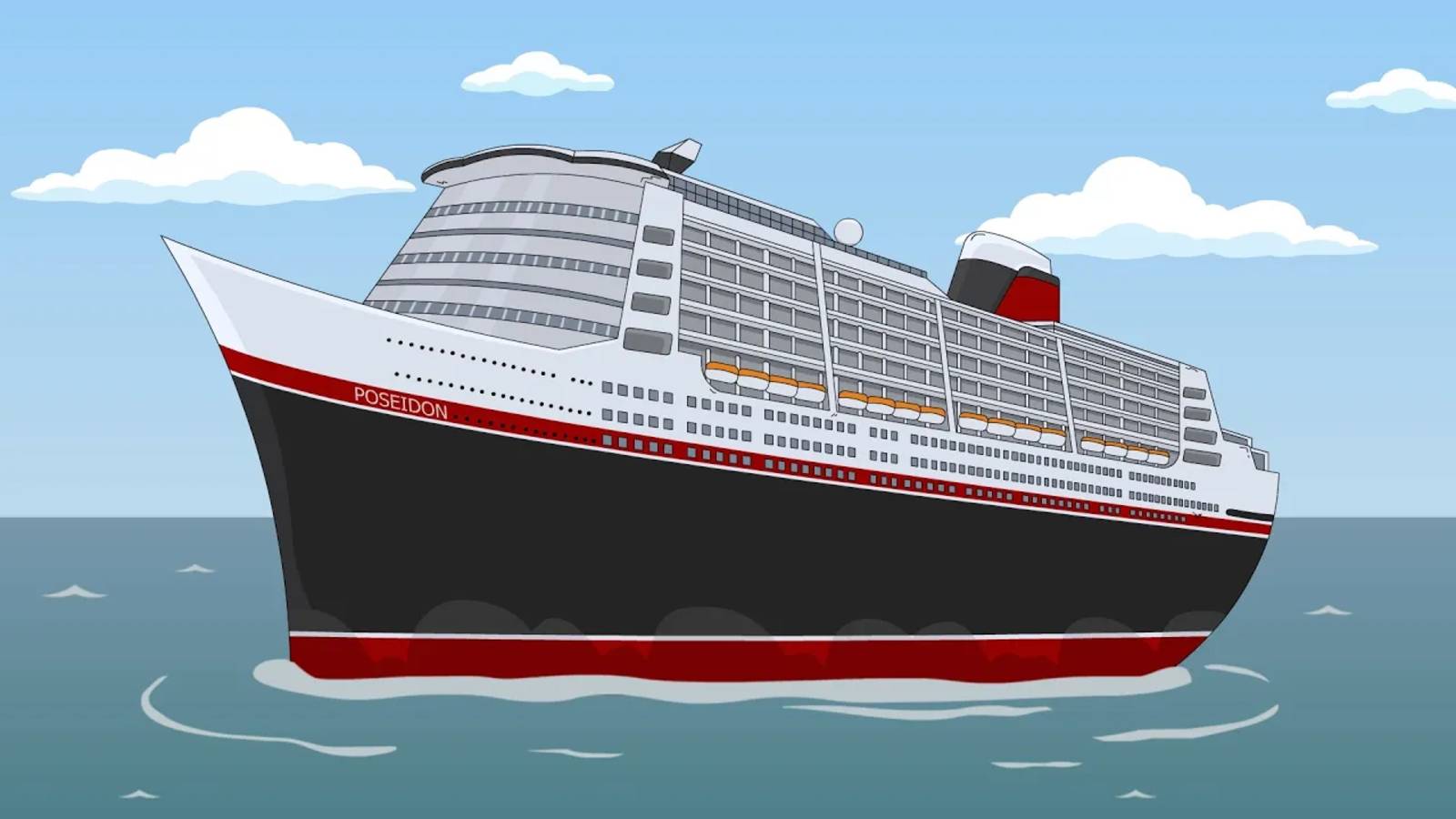 ПОСЕЙДОН ПРЕВРАТИЛСЯ В МОНСТРА - Мультики про карабли