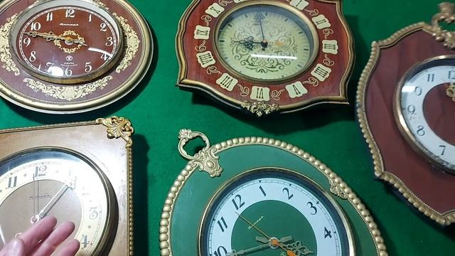 Настенные часы СССР. Часть 1.