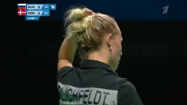 Minsk 2019 - Badminton SF: Mia Blichfeldt [DEN] vs Evgeniya Kosetskaya [RUS] смотреть онлайн